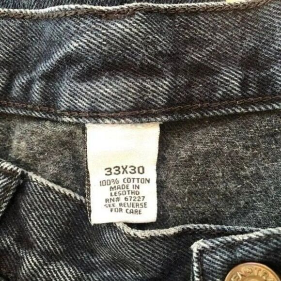 Open Trails vintage Stonewash Straight Leg‎ Jeans size 33/30 - Picture 9 of 12